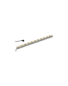 Schroff stikkontaktlist SCHUKO 9 uttak med transient beskyttelse