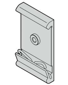ADAPTOR SUPPORT RAIL TH35 2PC
