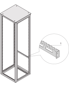CABLE GUIDE 600W RAL7021
