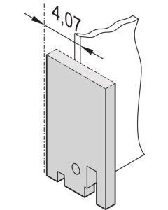PART.FRONT PANEL 3U 28HP