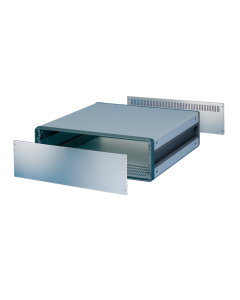 FRONT PANEL 3U 28HP ANOD.