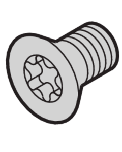 COUNTERSUNK SCREW M5X12 (4PCS/KIT)