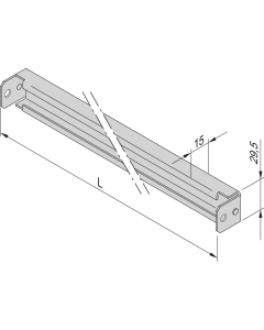C-RAIL FOR 800MM (2X)