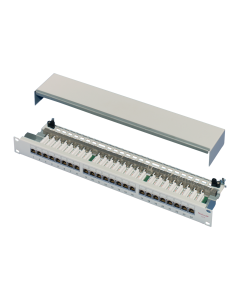 19"DISTRIBUTION PANEL 24X RJ45 CAT6