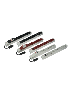 SOCKET STRIP 8-WAY UTE BLACK