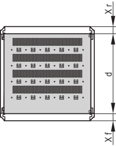 SHELF STAT.UNI.800W 800D 7021
