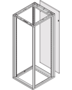 REAR PANEL 38U 553W RAL7035