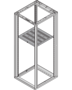SIDE PANEL 12U 800D HD RAL7021 2PC