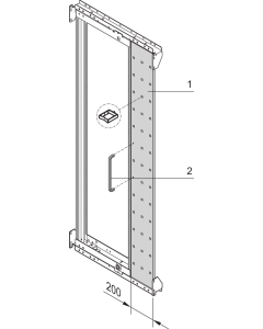 SWING FRAME PANEL 29U ASSYM.