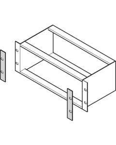 COVER PLATE 6U W/O.HDL.H.