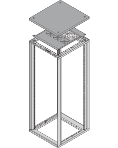 TOP COVER 600W 900D 3FAN RAL7021
