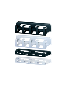 CABLE DUCT.19"1U RAL7035 2PC