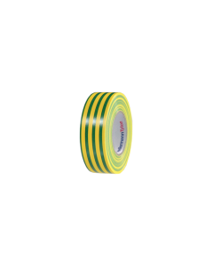 Insulating tape, 19 mm, 20 m, green-yellow, 710-00157