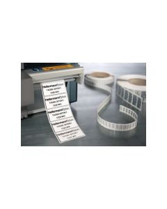 Skiltetikett 27mm x 8mm sø