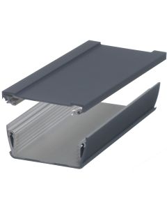 ASPH 830-0100 PROFILE DIVIDED, RAL 7024,, 94212100