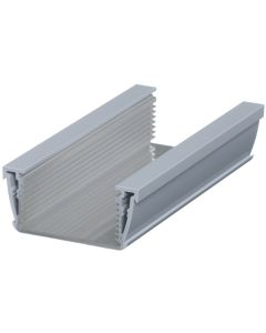 ASPU 830-0100 U-PROFILE, RAL 9006, SILVE, 94311100