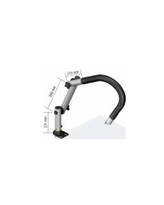 Avtrekksarm Kit-1S med alu-dyse