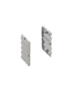 ARM 45/27 aluminiumskinne MODULE deksel, RAL 7035