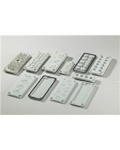 Fibox Accessories, MB 10857 set flange set