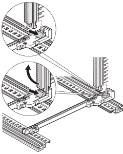 GUIDE RAIL RED 160MM INT(1PR)