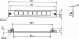 PB HOLDER FPCS 1 ROW