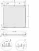 PART.FRONT PANEL 3UÂ  7HP